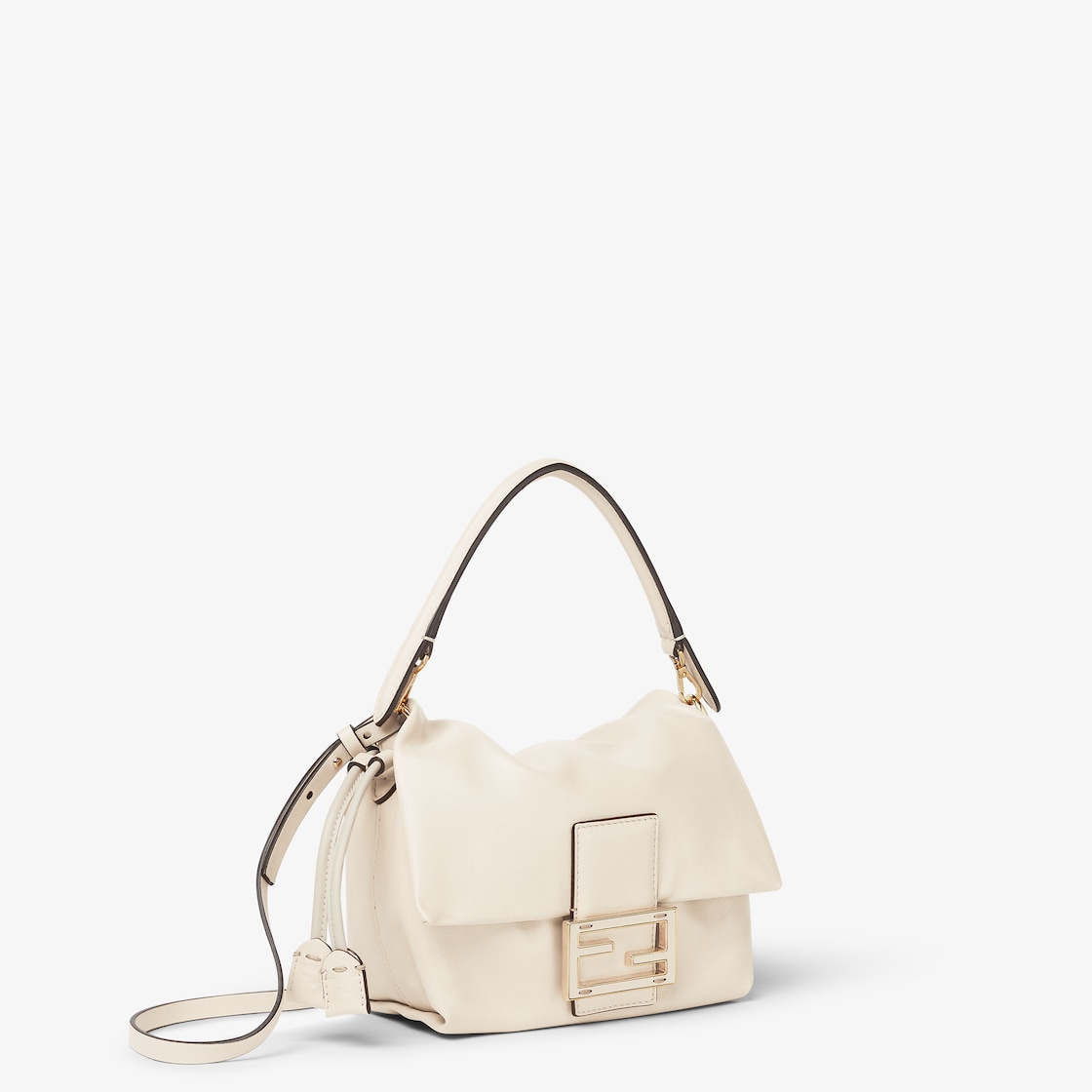 FENDI Mamma Baguette Small Camelia nappa leather mini-bag - Image 4
